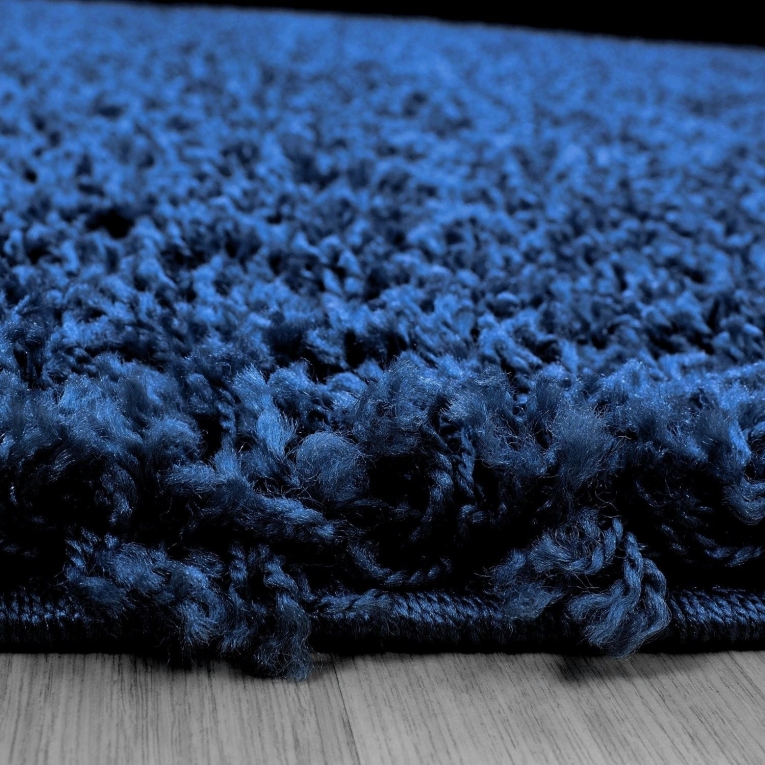 perzik hoeveelheid verkoop Doelwit Hoogpolig shaggy tapijt Marine Blauw - Gratis verzending!
